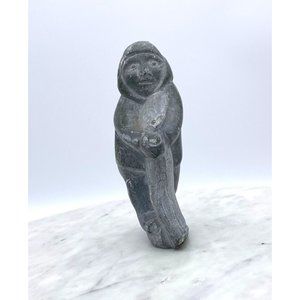 Soapstone Inuit Sculpture Carving Hand Carved Numbered Figure